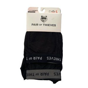 Pair of Thieves *NEW* Men's Super Soft Long Boxer Briefs 2pk, Large, 7" Inseam